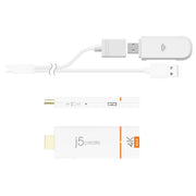 j5create JVAW76MAX trådlös bildskärmsadapter HDMI Full HD Dongel