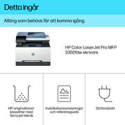HP Color LaserJet Pro MFP 3302fdw - Duplex