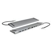 LogiLink UA0373 dockningsstationer för bärbara datorer Kabel USB 3.2 Gen 1 (3.1 Gen