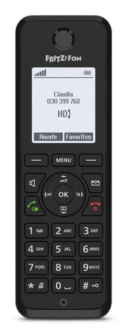 Fon M3 DECT-telefon Namn och uppringnings-ID Svart