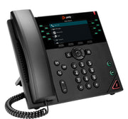 HP Poly VVX 450 IP-telefon för 12 linjer och PoE-aktiverad