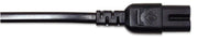 Manhattan 339100 strömkablar Svart 1,8 m CEE7/16 C7 coupler