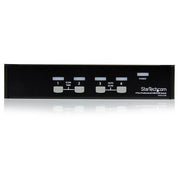 StarTech.com Professionell VGA USB KVM-switch med 4 portar och hubb
