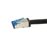 LogiLink CQ7073S nätverkskablar Svart 5 m Cat6a S/FTP (S-STP)