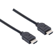Manhattan 355308 HDMI-kabel 1,5 m HDMI Typ A (standard) Svart