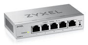 Zyxel GS1200-5V3 hanterad L2 Gigabit Ethernet (10/100/1000) Skrivbord Grå