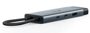 TP-Link UH6120C gränssnittshubbar USB Type-C Grå