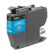 Brother LC422C bläckpatroner Original Cyan