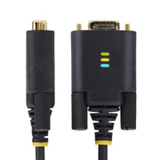 StarTech.com 6.6ft (2 m) USB till Null Modem seriell adapterkabel