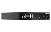 QNAP QSW-M2106R-2S2T nätverksswitchar hanterad L2 10G Ethernet (100/1000/10000) 1U
