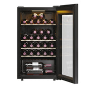 Haier Wine Bank 50 Serie 3 HWS34GGH1 Vinkylare med kompressor Fristående Svart 34