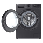 LG F2X50S9TBB tvättmaskin Frontmatad 9 kg 1170 RPM Svart