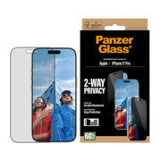 PanzerGlass 2-Way Privacy Screen Protector iPhone 17 Pro