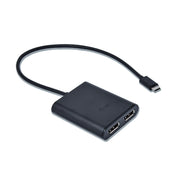 i-tec C31DUAL4KDP USB-grafikadapter 3840 x 2160 pixlar Svart
