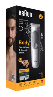 Braun Series 5 BG5550 kroppsepilatorer Grå