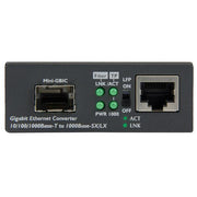 StarTech.com Gigabit Ethernet-fibermediaomvandlare med öppen SFP-port - 1x1G