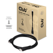 CLUB3D Mini HDMI to HDMI 2.0 4K60Hz Cable 1M / 3.28Ft