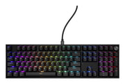 GENESIS THOR 404 tangentbord Universal USB QWERTY Engelsk Svart