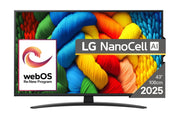 LG NanoCell AI 43NANO81A3A TV-apparat - 4K