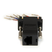 StarTech.com GC98MF kabelomvandlare (hane/hona) DB-9 RJ-45 Svart