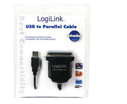 LogiLink AU0003C parallella kablar Svart 1,5 m
