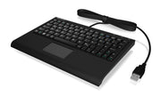 KeySonic ACK-3410 (US) tangentbord Kontor USB Engelska (USA) Svart