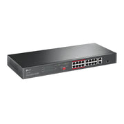 TP-Link TL-SL1218P nätverksswitchar Ohanterad Gigabit Ethernet (10/100/1000)