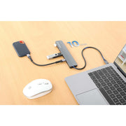 Manhattan 181167 dockningsstationer för bärbara datorer Kabel USB 3.2 Gen 2 (3.1 Gen