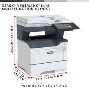 Xerox VersaLink B415 A4 47 sid/min dubbelsidig kopiering/utskrift/scanning/fax