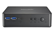 Shuttle NC40U3 datorhölje & moderkort 0.84L sized PC Svart i3-1215U Intel SoC