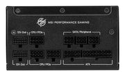 MSI MPG A850GS PCIE5 strömförsörjningsenheter 850 W 24-pin ATX ATX Svart