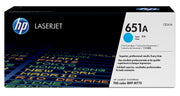 HP 651A cyan LaserJet-tonerkassett