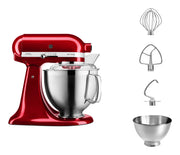 KitchenAid ARTISAN 5KSM185PS Stativmixer 300 W Röd