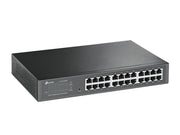 TP-Link TL-SG1024DE hanterad L2 Gigabit Ethernet (10/100/1000) 1U Svart