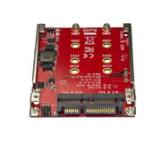 StarTech.com Dual-Slot M.2-enhet till SATA-adapter för 2,5" Drive Bay