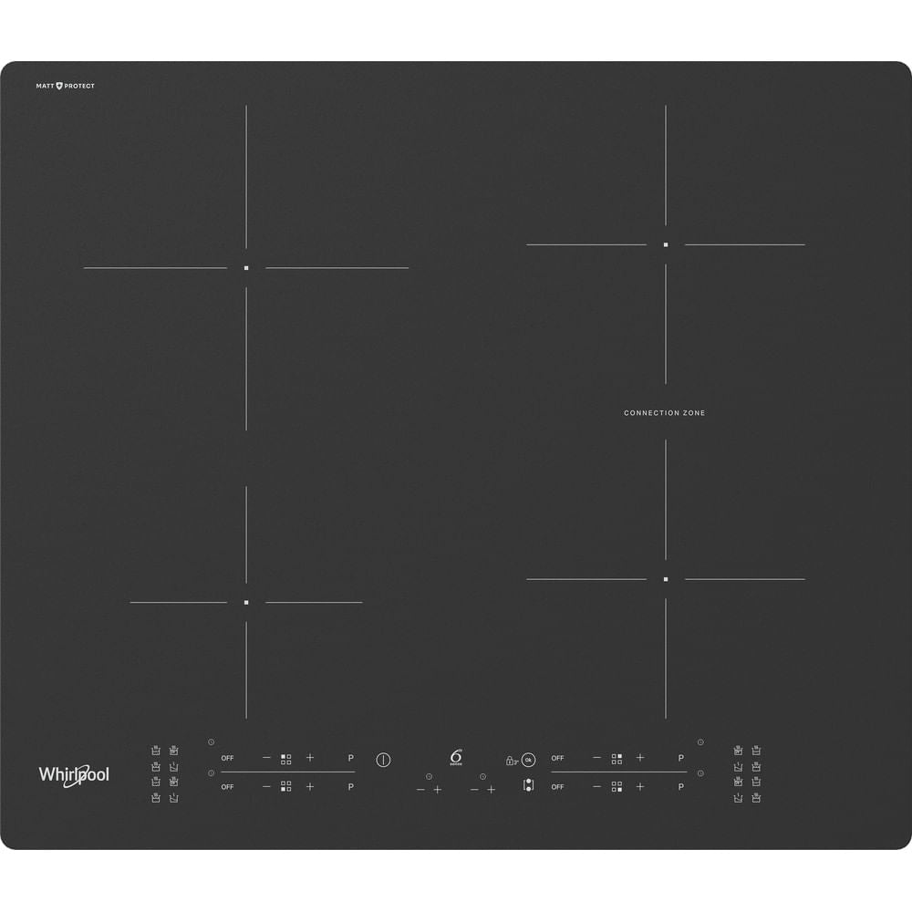 Whirlpool WB B8360 NE BM Svart Inbyggd spishäll, bild 2