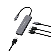 Verbatim 32155 gränssnittshubbar USB 3.2 Gen 1 (3.1 Gen 1) Type-C 5000 Mbit/s Grå