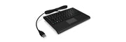 KeySonic ACK-3410 (DE) tangentbord Kontor USB QWERTZ tyska Svart