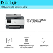 HP OfficeJet Pro 9120b Trådlöst All-in-One Färg Skrivare - Termisk bläckstråle