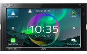 JVC KW-M875DBW radio/digitalmottagare för bil Svart