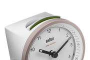 Braun BC07 Quartz-väckarklocka Rosa