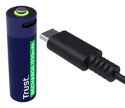 Trust 25631 hushållsbatteri Laddningsbart batteri AA