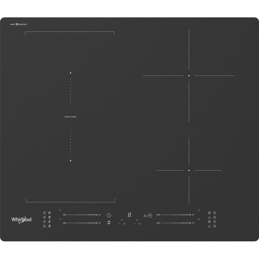 Whirlpool WF S7560NE BM Svart Inbyggd spishäll, bild 2