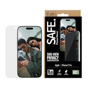 PanzerGlass SAFE. by 2-Way Privacy Screen Protector iPhone 17 Pro