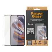 PanzerGlass Screen Protector w. Black Frame Motorola Edge 60 Neo