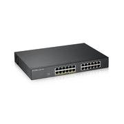 Zyxel GS1900-24EP hanterad L2 Gigabit Ethernet (10/100/1000) Strömförsörjning via