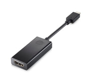 HP USB-C to VGA Adapter USB-grafikadapter 2560 x 1600 pixlar Svart