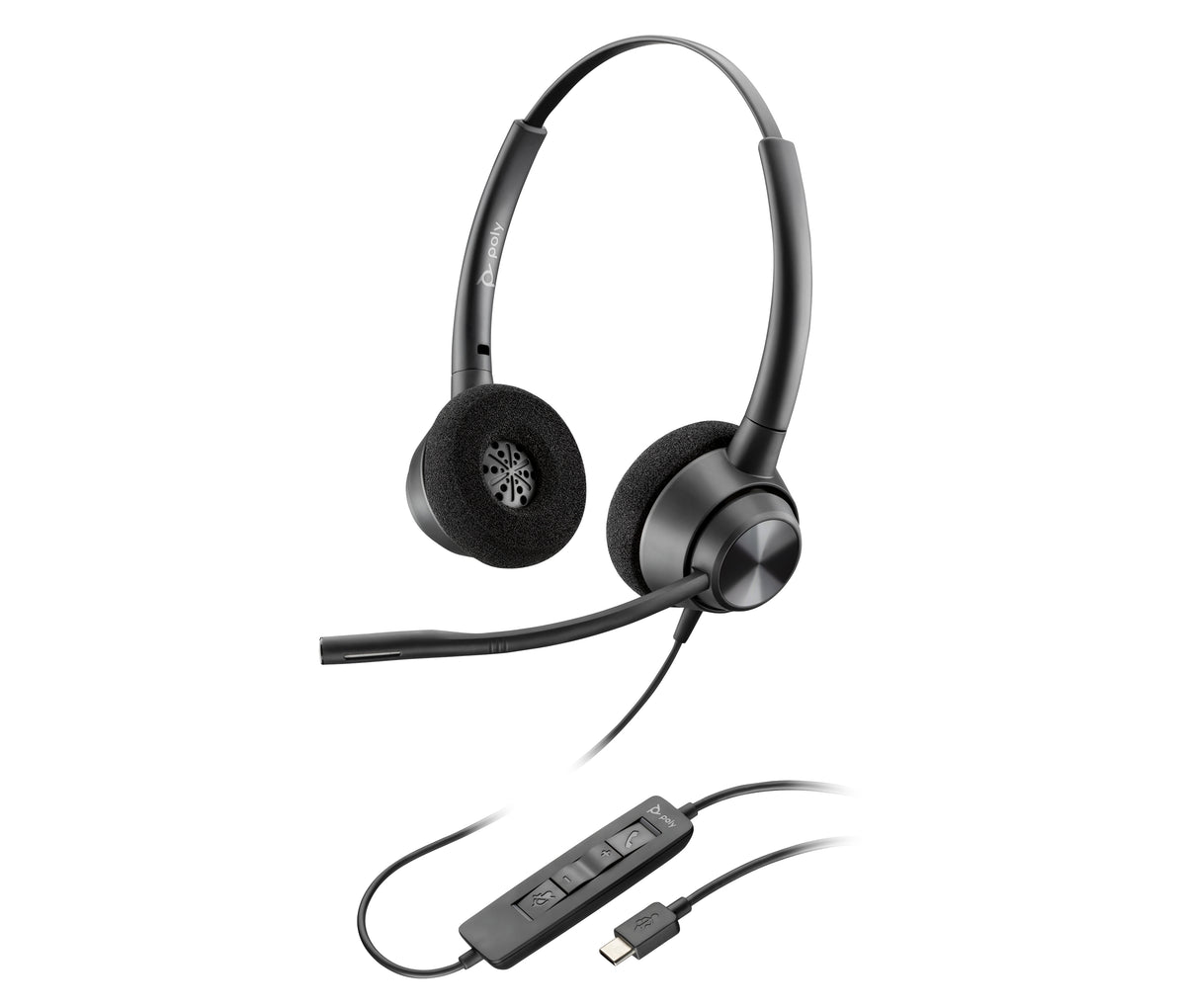 HP Poly EncorePro 320 stereo USB-C-headset TAA