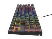 GENESIS NKG-1886 tangentbord Spela USB QWERTZ tyska Svart