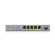 Zyxel GS1350-6HP-EU0101F nätverksswitchar hanterad L2 Gigabit Ethernet (10/100/1000)